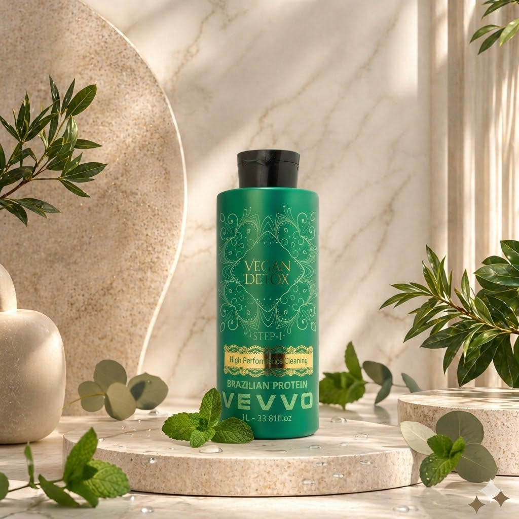 Shampoo Paso 1 VEVVO – Limpieza Profunda Profesional (1000 ml)