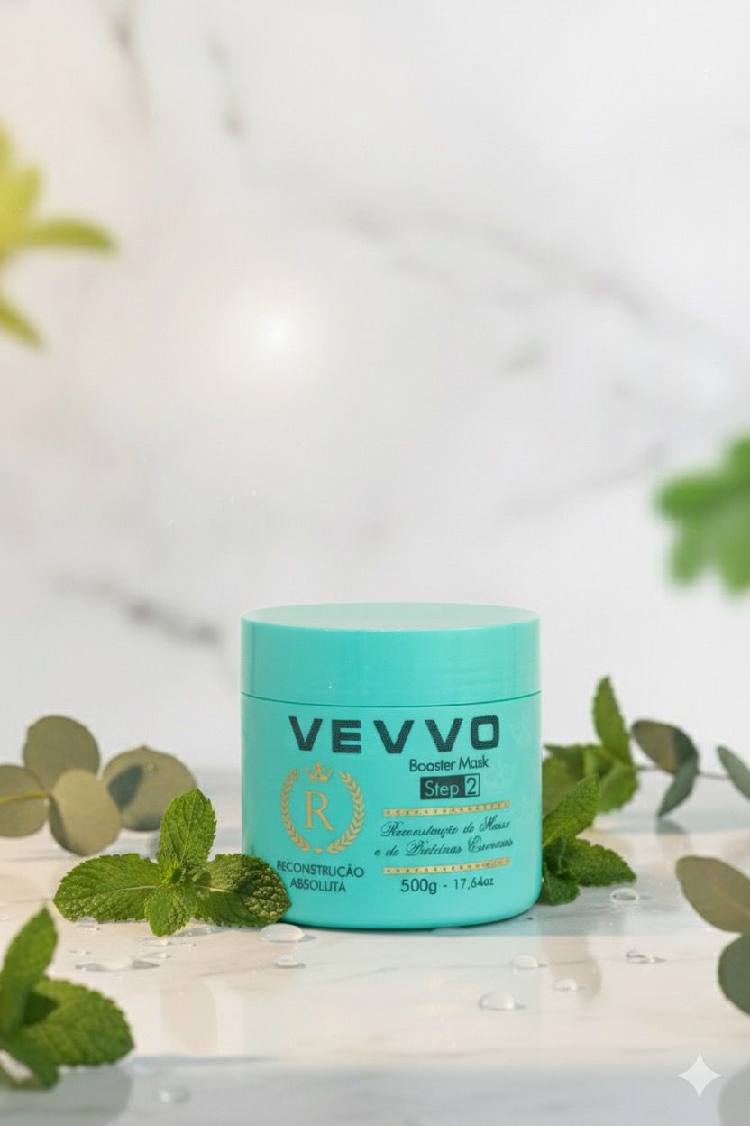 Mascarilla Reconstrucción – Cronograma Capilar VEVVO (Paso 2)