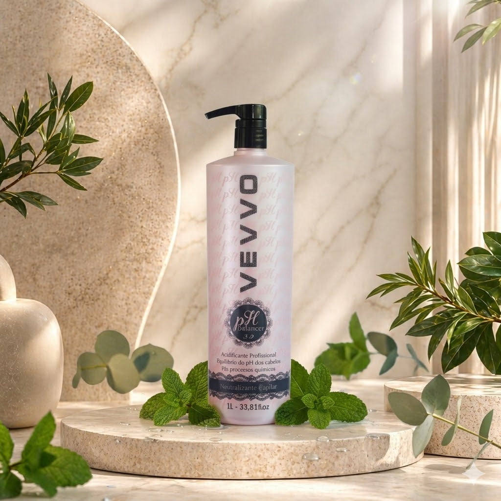 Shampoo pH Balance 3.0 VEVVO – Finalizado del Alisado (1000 ml)