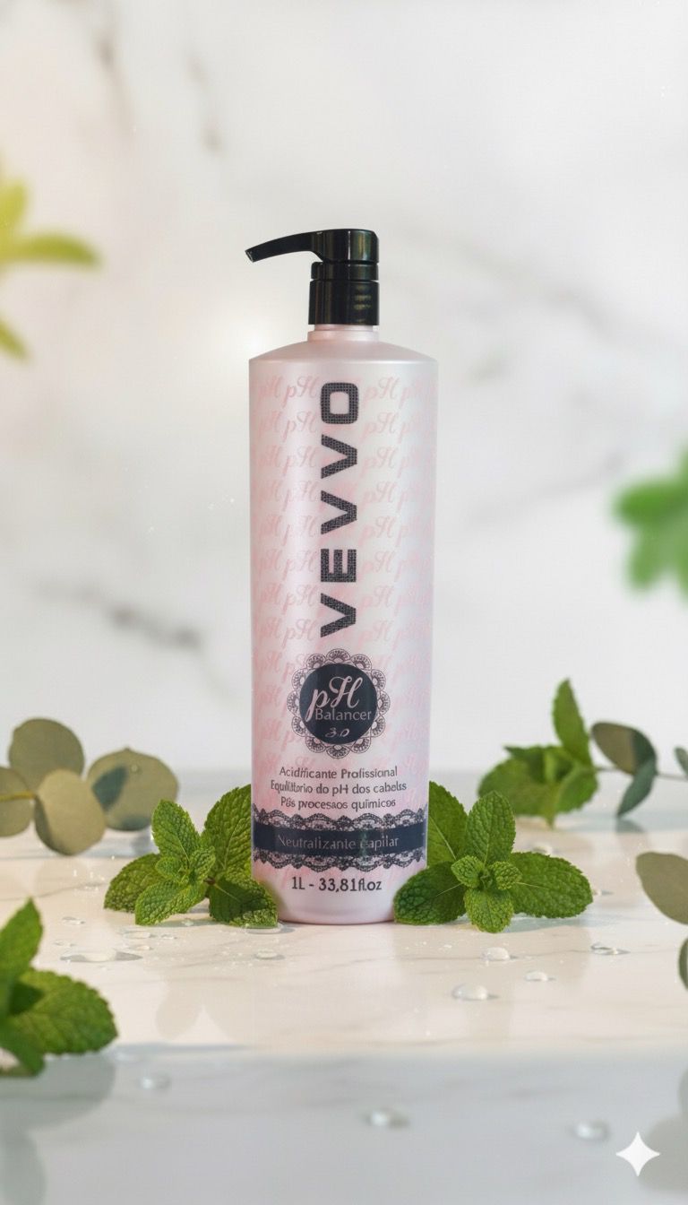 Shampoo pH Balance 3.0 VEVVO – Finalizado del Alisado (1000 ml)