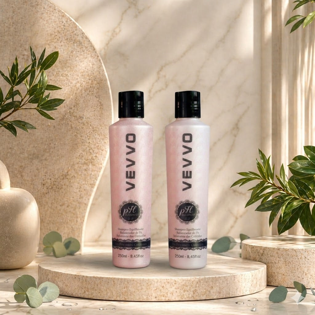 Kit pH Balancer 3.0 VEVVO – Shampoo + Mascarilla (Mantenimiento Post-Químico)