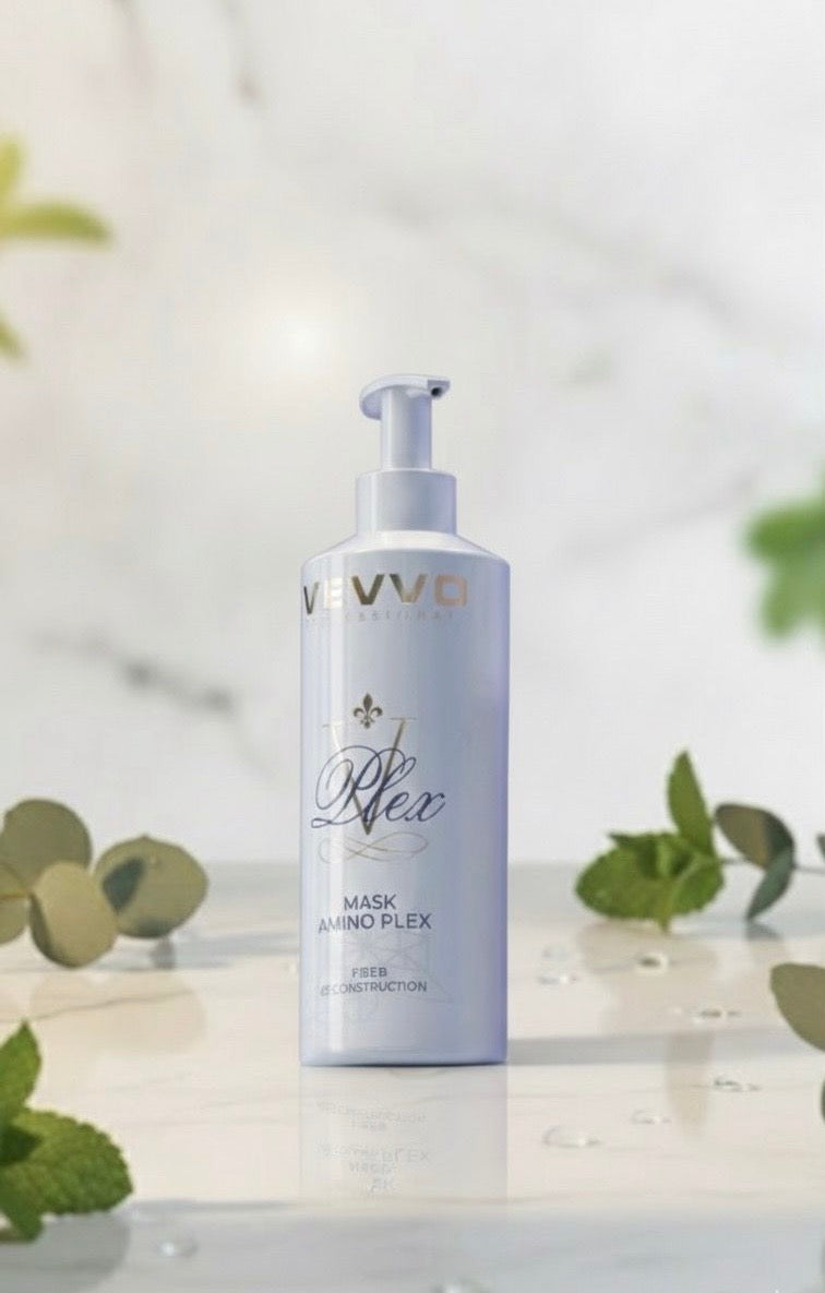Mask Amino Plex VEVVO – Reconstrucción Fiber Bond (450 ml)