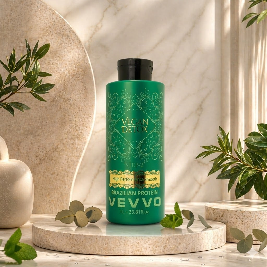 Vegan Detox Paso 2 VEVVO – Alisado Profesional sin Formol (1000 ml)