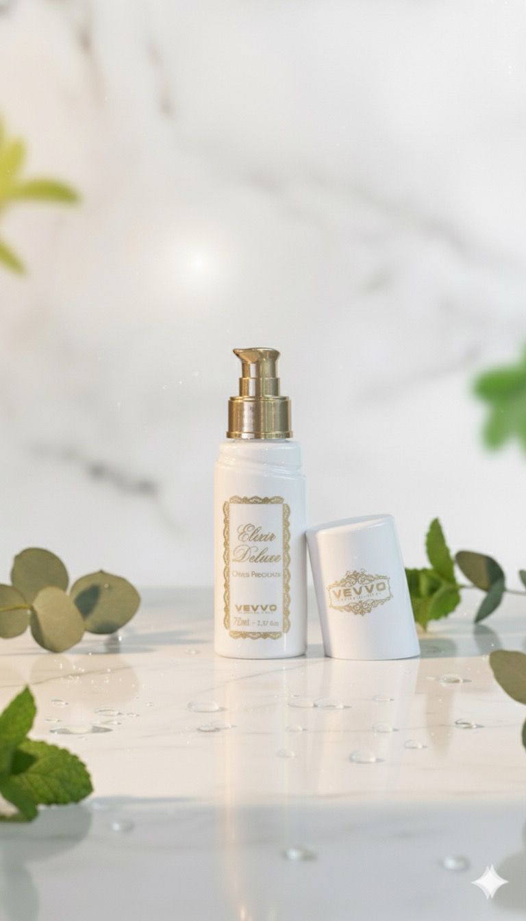 Óleo Elixir Deluxe VEVVO – Termoprotector y Brillo Profesional (70 ml)