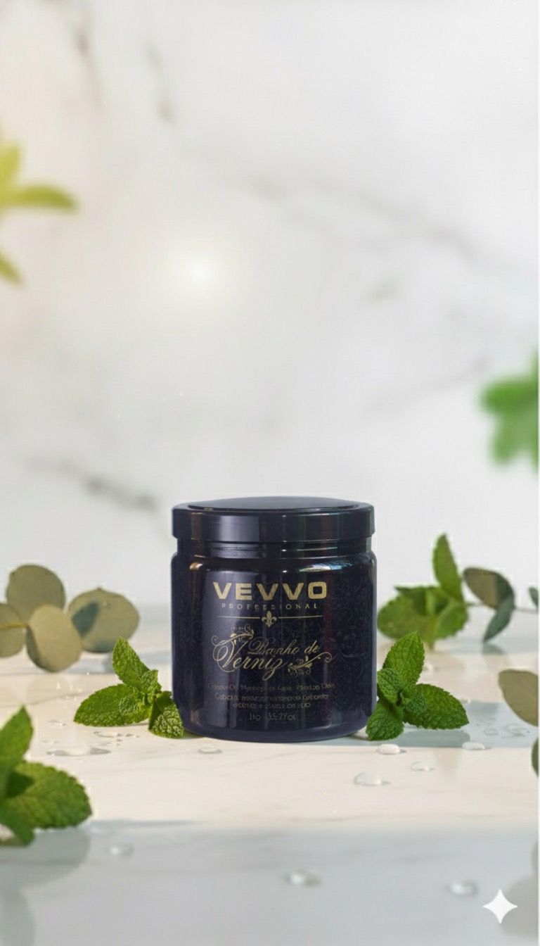 Mascarilla Verniz VEVVO – Brillo Extremo y Suavidad Profesional (900ml)