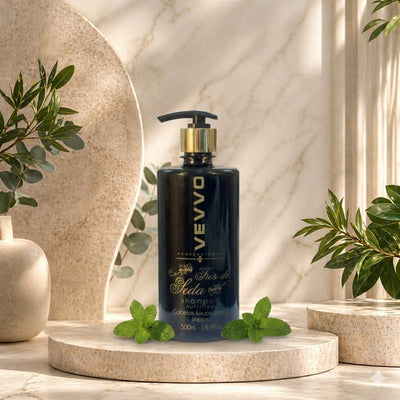 Shampoo Fios de Seda VEVVO – Suavidad y Brillo Sedoso (500 ml)