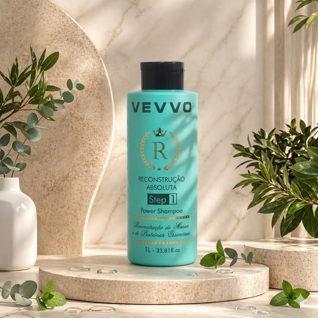 Shampoo Reconstrucción – Cronograma Capilar VEVVO (Paso 1)